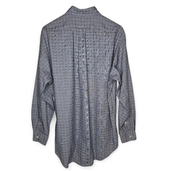 Ralph Lauren Golf Glen Check Button Down Shirt Men's Tattersall Plaid Preppy M - Picture 3 of 6